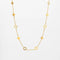 18K Gold Plated Clover Necklace for Women