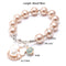 Solid Color Beaded Charming Children Bracelet with Pendant