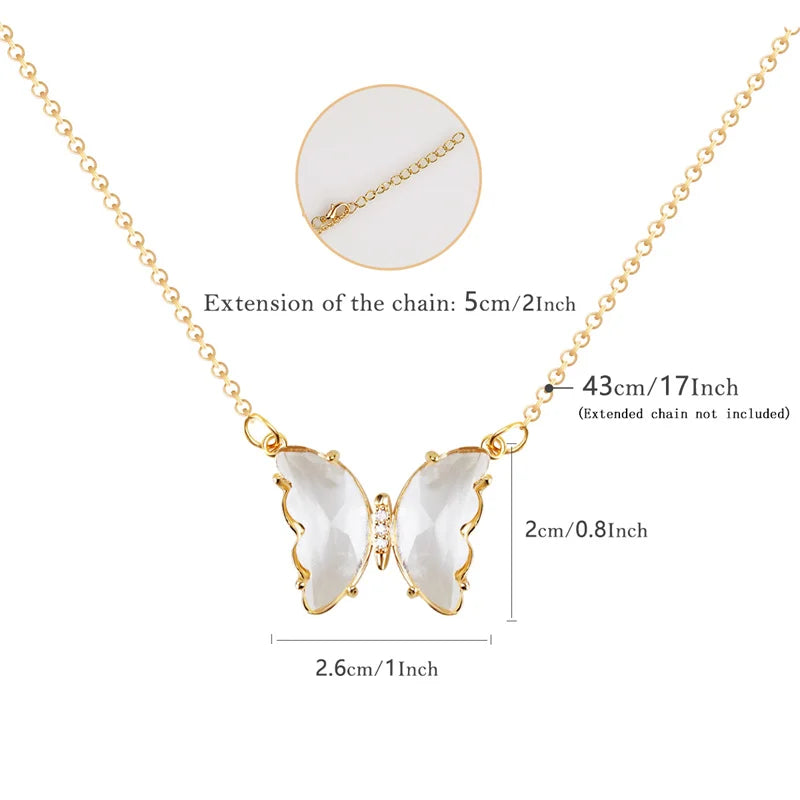 Good Quality Butterfly Charm Necklace