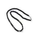 Black Scrub Ethnic Wind Beaded Necklace