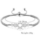 Stainless Steel Crystal Bracelet