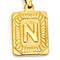 18K Gold Plated Letter Necklaces For Women