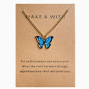 Trendy Butterfly Charm Gold & Silver Necklace