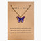 Trendy Butterfly Charm Gold & Silver Necklace