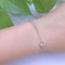 Silver Single Stone Smart Bracelet