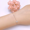 Silver Single Stone Smart Bracelet