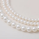 Pearl Multi Layered Beaded Necklace