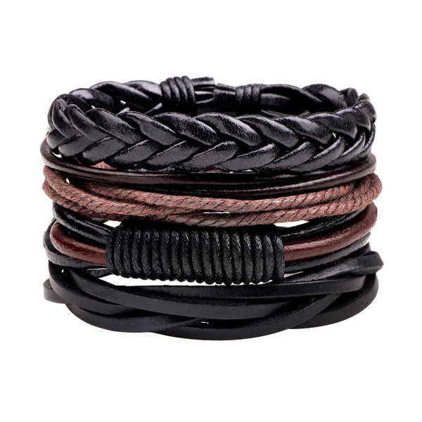 Handmade Multilayer Wrap Rope Bracelets & Bangles