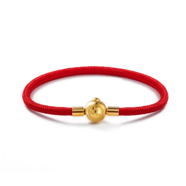 Braided Red Rope Bracelet