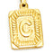 18K Gold Plated Letter Necklaces For Women