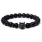 Hc56fd649829043f1a06a1eaa60a52abbB.jpgMatte Black Wolf Charm Men Bracelet