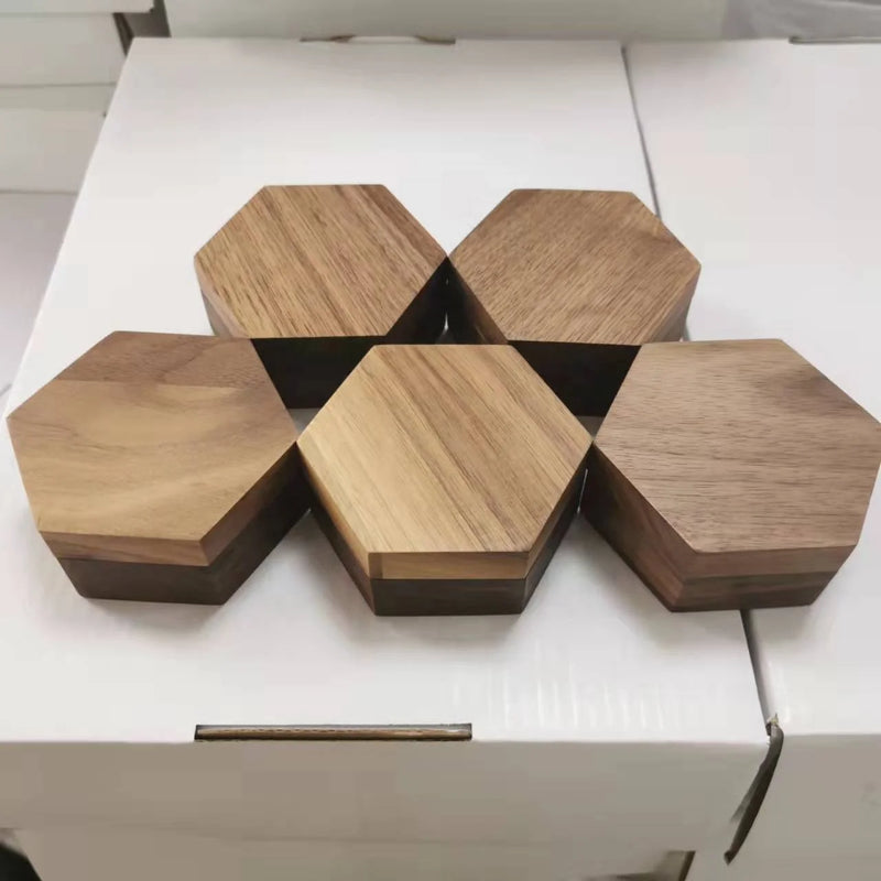 Wooden Wedding Ring Box
