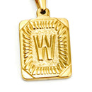 18K Gold Plated Letter Necklaces For Women