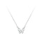 Simple Design Zircon Butterfly Necklace