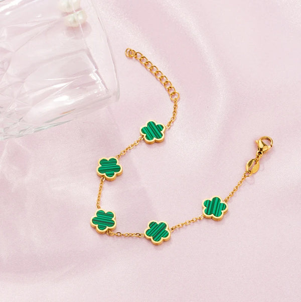 green clover bracelet