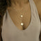 Gold Plated Stainless Steel Layered Necklace