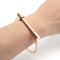 Gold Plated Stainless Steel Screw Bracelet