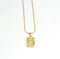 18K Gold Plated Letter Necklaces For Women